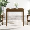 vidaXL Garden Table Honey Brown 82.5x82.5x76 cm Solid Wood Pine