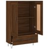 vidaXL Highboard Brown Oak 69.5x31x115 cm Engineered Wood