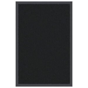 vidaXL Doormat Black 40x60 cm
