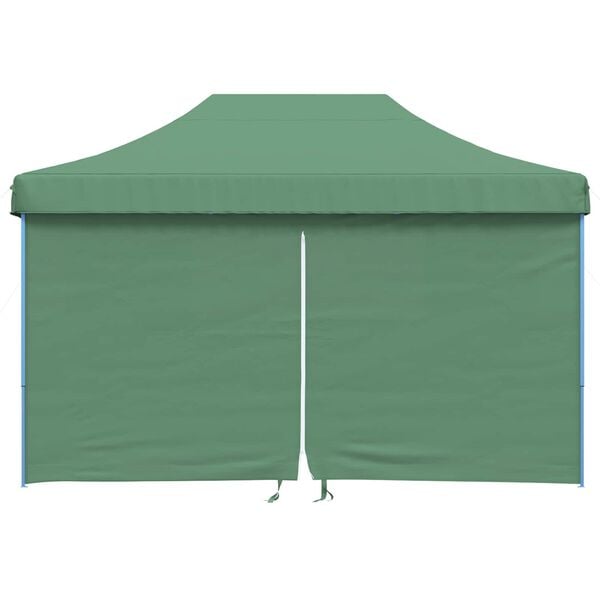 vidaXL Party Tent Folding Green 292 x 440 x 315 cm Oxford Fabric