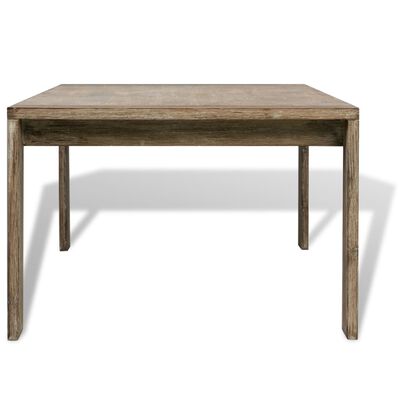 vidaXL Coffee Table Solid Brushed Acacia Wood 110x60x40 cm