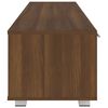 vidaXL TV Cabinet Brown Oak 140x40x35 cm Engineered Wood