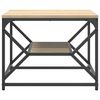 vidaXL Coffee Table Sonoma Oak 51 x 50 x 40 cm