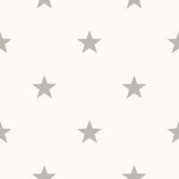 Noordwand Wallpaper Friends & Coffee Little Stars Light Grey and White