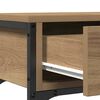vidaXL Console Table Artisan Oak 72.5 x 25 x 75 cm Engineered Wood