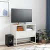 vidaXL TV Cabinet White 68x39x60.5 cm Steel
