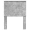 vidaXL Headboard with Headboard Concrete Grey 75 cm Engineered wood