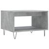 vidaXL Coffee Table Concrete Grey 60x50x40 cm Engineered Wood