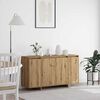 vidaXL Sideboard Artisan Oak 135 x 41 x 75 cm Engineered Wood