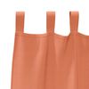 vidaXL Blackout Curtains with Rings 2 pcs Terracotta 140 x 140 cm