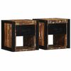 vidaXL Bedside Cabinets 2 pcs Multicolour 40x35x40 cm