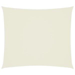 vidaXL Sunshade Sail Oxford Fabric Rectangular 2.5x3 m Cream