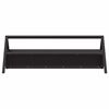 vidaXL Livestock Feeding Trough Black 111 x 76 x 38 cm