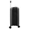 vidaXL Suitcase Folding Dark grey 34 x 23 x 55.5 cm ABS Plastic