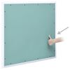 vidaXL Access Panel with Aluminium Frame and Plasterboard 500x500 mm