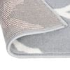 vidaXL Runner Rug BCF Grey and White 100x250 cm