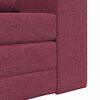 vidaXL Sofa Bed Wine Red 98 x 71 x 83 cm Velvet