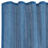 vidaXL Voile Curtains with Rod Pockets 2 pcs Royal Blue