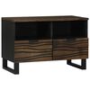 vidaXL TV Units with Drawer Walnut 70 x 33 x 46 cm Engineered wood