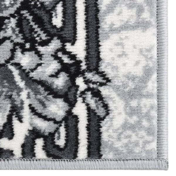 vidaXL Runner Rug BCF Grey 80x450 cm