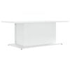 vidaXL Coffee Table White 102x55,5x40 cm Engineered Wood