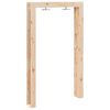vidaXL Outdoor Shower Natural 137 x 23 x 226 cm Solid Pine Wood