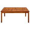 vidaXL Garden Coffee Table 110x110x45 cm Solid Acacia Wood