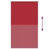 vidaXL Roller Blind Blackout 100 x 175 cm Red
