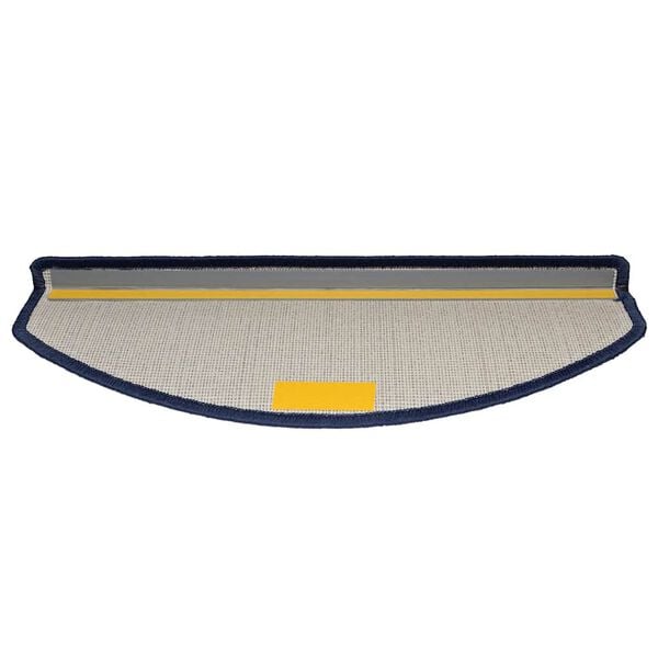 vidaXL Stair Mats 20 pcs 65x24x4 cm Blue Half Round Large