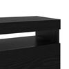 vidaXL TV Cabinet Black Oak 60 x 35 x 40 cm Engineered Wood