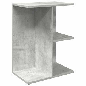vidaXL Bedside Table Concrete Grey 46.5x29x61 cm Engineered Wood