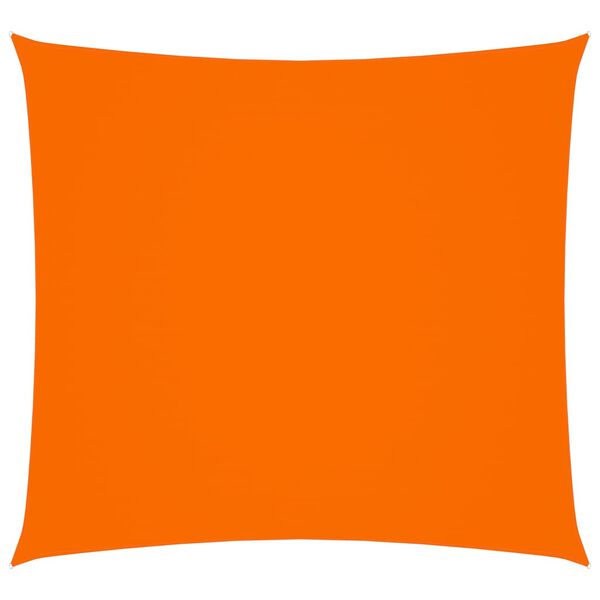 vidaXL Sunshade Sail Oxford Fabric Square 4x4 m Orange