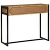 vidaXL Console Table Brown 90 x 35 x 75 cm Solid Acacia Wood