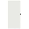 vidaXL Storage Cabinet White 60 x 40 x 90 cm Cold-Rolled Steel