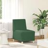 vidaXL Modular Sofa Unit Armless Jungle Green 55 x 74 x 82 cm