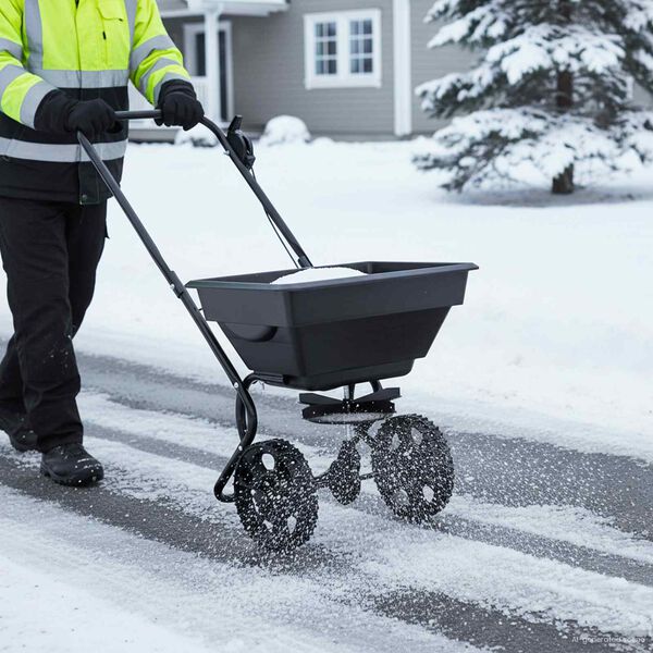 vidaXL Spreader Black 82 x 46 x 75 cm PVC and Steel