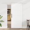 vidaXL Sliding Door ORKDAL White 78 x 202 cm Solid Pine Wood
