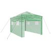 vidaXL Greenhouse with Pop-up Frame Green 290 x 430 x 315 cm Iron