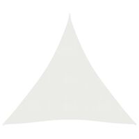 vidaXL Sunshade Sail 160 g/m² White 3x4x4 m HDPE
