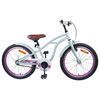 vidaXL Kids Bike 22 Inches for 7-12 Years Old Light Green
