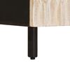 vidaXL Sideboard White Wash Finish 60 x 33 x 75 cm Solid Mango Wood