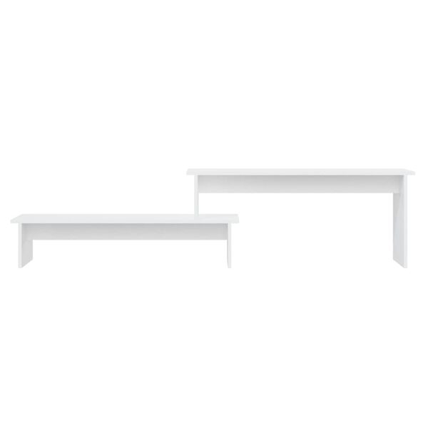 vidaXL TV Cabinet White 180x30x43 cm Engineered Wood