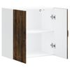 vidaXL Kitchen Wall Cabinet Lucca Smoked Oak Engineered Wood
