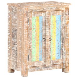 vidaXL Sideboard | Rough Acacia with colourful accents | Rough Acacia Wood