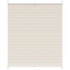 vidaXL Plisse Blind 110x100cm Cream