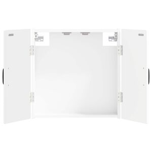 vidaXL Dartboard Cabinet UTRECHT White 52.5 x 10.5 x 53.5 cm