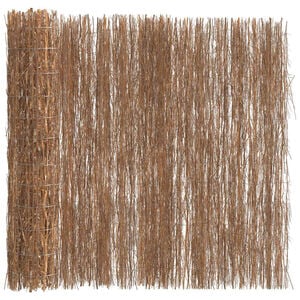 vidaXL Brushwood Fence 400x100 cm