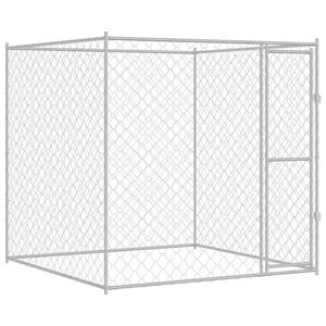 vidaXL Dog Cage 2 x 2 x 2 m Steel
