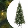 vidaXL Artificial Christmas Tree Green 240 cm PE and PVC