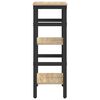 vidaXL Bookshelf Sonoma Oak 40 x 29.5 x 81 cm Engineered Wood